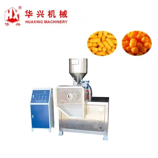 2019 Full Automatic Corn Puff Snacks Food Machine Maize Extruder Puffed Rice Making Machine Puffing Cereals Processing Line