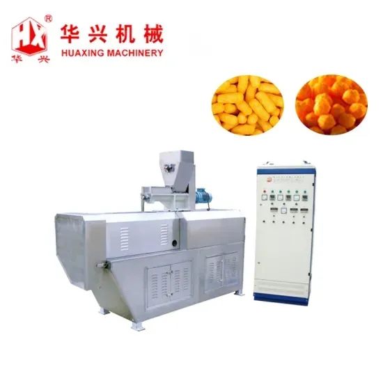 2019 Full Automatic Corn Puff Snacks Food Machine Maize Extruder Puffed Rice Making Machine Puffing Cereals Processing Line